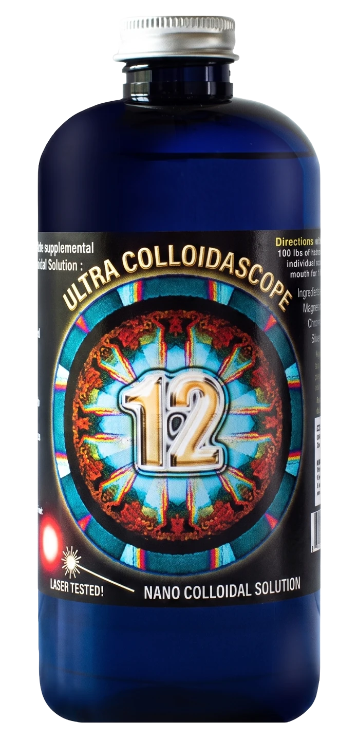 Colloid-a-Scope handheld viewing kit with sample vial