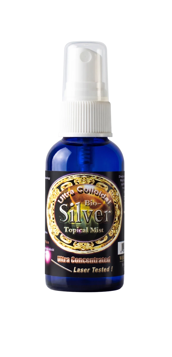 Silver Spray 240 colloidal silver fine mist spray bottle